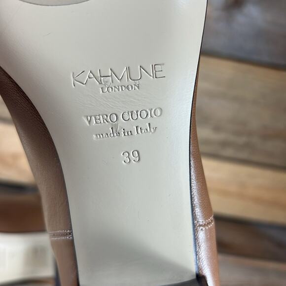 Kahmune Mila Bootie - Brown - 39 or US 8.5 - New without box - Picture 8 of 8